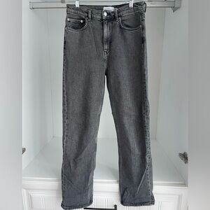 & Other Stories Dark Gray Women’s Straight Jeans